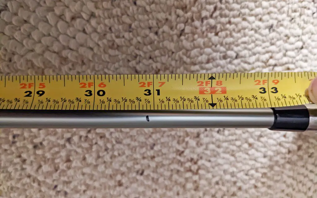 hot to measure golf club swing weight