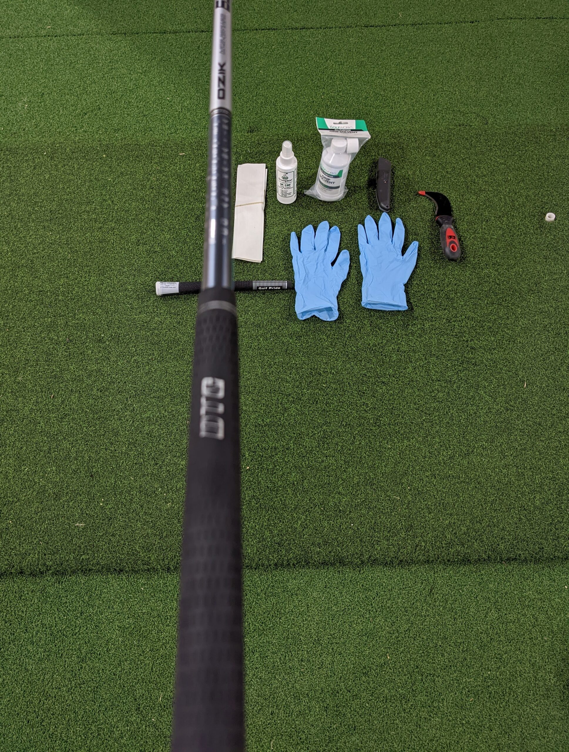 How to Regrip a Golf Shaft